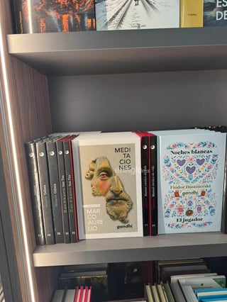 El espacio que ocupa la librería ya despierta la atención de lectores y curiosos que pasan por el centro comercial.