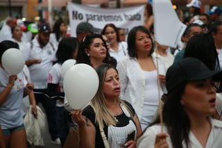 Cientos de duranguenses marcharon en Durango al grito de una sola voz… #JusticiaParaNicole