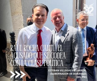 Fotografías del propio empresario demuestran que presumía amistad y colaboración con políticos de todos los colores, como con el Gobernador de Durango y la Presidenta de México.