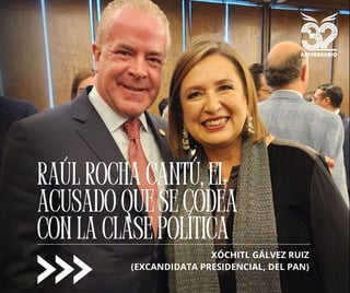 Fotografías del propio empresario demuestran que presumía amistad y colaboración con políticos de todos los colores, como con el Gobernador de Durango y la Presidenta de México.