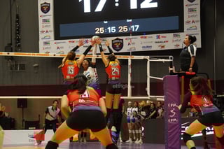Con 12 puntos, Fernanda Bañuelos se alzó como la MVP del triunfo duranguense, que ya suma 16 sets ganados consecutivamente.