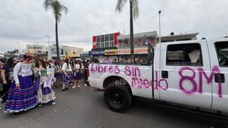 Marcha por el Día de la Mujer en Durango