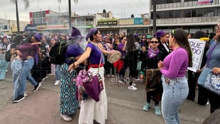 Marcha por el Día de la Mujer en Durango