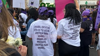 Marcha por el Día de la Mujer en Durango