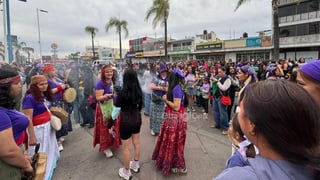 Marcha por el Día de la Mujer en Durango