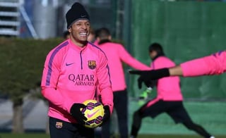 Barça realiza última práctica del año sin Messi, Neymar ni Alves