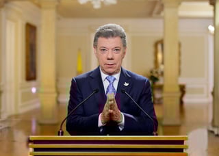 Santos dice que Colombia verá un nuevo amanecer en 2016