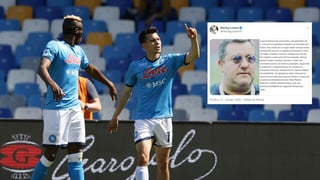 Hirving 'Chucky' Lozano dedica mensaje al fallecido 'super agente de futbolistas' Mino 