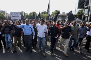 Manifestaciones en Sri Lanka protestan contra la represión del Gobierno
