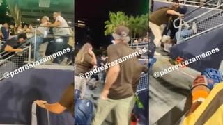 VIDEO: Aficionados protagonizan golpiza en juego de beisbol en San Diego