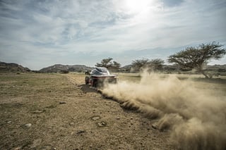 'Matador' Sainz da el primer golpe en el Dakar 