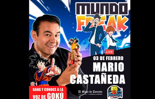 Goku está en La Laguna! Mario Castañeda visita El Siglo de Torreón
