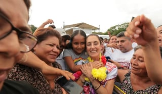 Tiene Sheinbaum asamblea en Tonalá