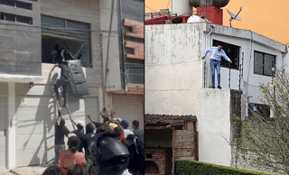 Turba enfurecida saquea y vandaliza casa de alcalde de Zacualtipán por muerte de abuelito por policías