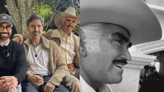 ¡Parece el verdadero! Familia de Vicente Fernández se conmueve al ver la estatua del cantante 