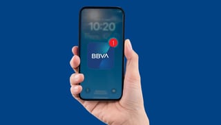 Reportan fallas en la app de BBVA 