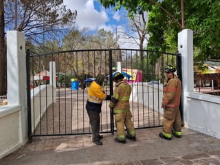 Por fuertes rachas de viento, cierran los parques Guadiana y Sahuatoba 