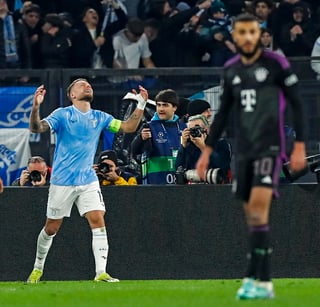 Lazio se impone ante el Bayern con marcador 1-0