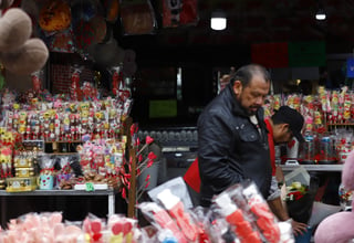 Contabilizan un 30% menos en ventas del Día del Amor y la Amistad en Durango