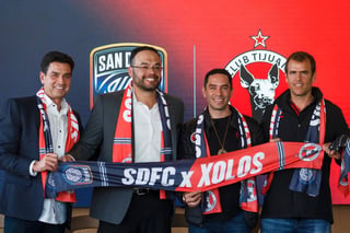  Xolos y San Diego buscan promover el futbol en la frontera