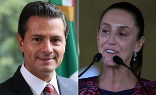 Enrique Peña Nieto felicita a Sheinbaum por su triunfo en elecciones presidenciales