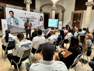 Certifican a policías municipales duranguenses en justicia juvenil