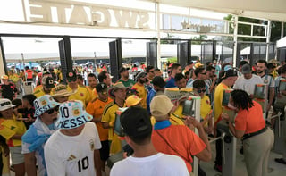 La final entre Argentina y Colombia se retrasa media hora por incidentes en los accesos al estadio