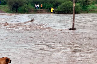 Empieza a subir el nivel del río Tunal; Protección Civil, en alerta | VIDEO