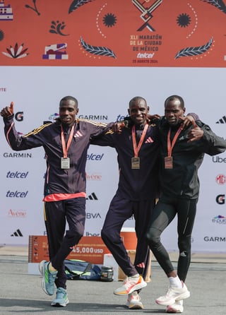 Kenia se apodera del Maratón CDMX 