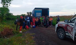 Más de 50 migrantes fueron rescatados en operativo