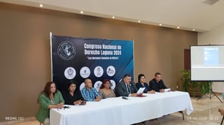 Anuncian Congreso Nacional para juristas en Durango