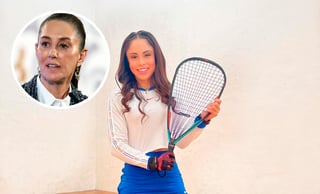 Paola Longoria pide a Claudia Sheinbaum más presupuesto para el deporte