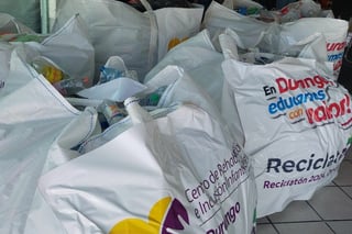 Reciclaje: Van por al menos 10 toneladas de residuos reciclables en Durango