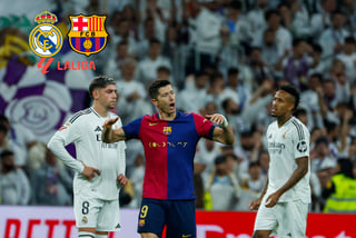 FC Barcelona gana el clásico ante el Real Madrid 4-0 con doblete de Lewandowski