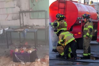 Altar de muertos provoca incendio en una primaria de Durango capital