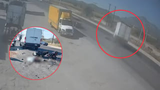 Así fue el choque de adolescentes en moto contra camión de carga en Lerdo; ambos murieron | VIDEO