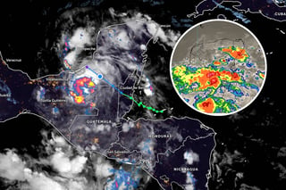 Conagua: Tormenta Tropical Sara azota frontera entre Campeche y Guatemala