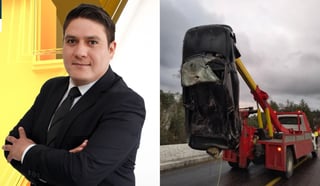 ¿Quién es Aarón Amador, periodista accidentado en la libre Durango-Mazatlán?