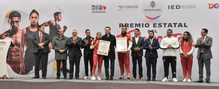 Entregan el Premio Estatal del Deporte a duranguenses