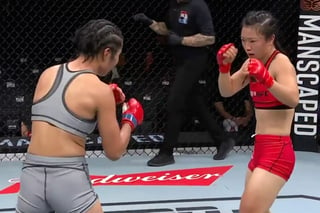 UFC: Feng Xiaocan fue noqueada terriblemente por Shi Ming | VIDEO