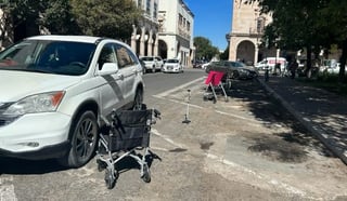 Personas con discapacidad sólo disponen del 3% de espacios en estacionamientos en Durango