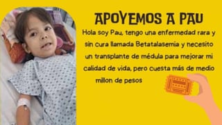 Organizan rifa para apoyar a Pau, menor duranguense que requiere costosa cirugía