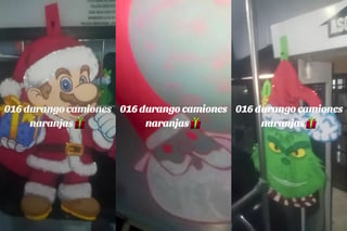 Chofer de ruta naranja se pone navideño y adorna su camión | VIDEO