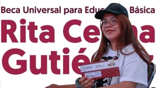 Beca Rita Cetina: Este día de 2025 inicia la entrega de tarjetas