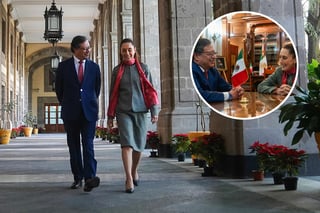 México-Colombia: Sheinbaum y Petro se reúnen en Palacio Nacional, hablaron sobre unidad regional