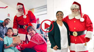 IMSS Durango: Dr. Santa Claus recorre pasillos de la Clínica 1 | VIDEO