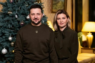 Zelensky felicita a los ucranianos, que celebran por segunda vez la Navidad en diciembre