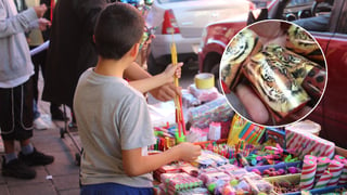 Niño le explota cuete tipo cañón en la mano; podría perder el ojo 