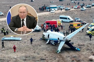 Avión Azerbaiyan: Vladímir Putin ofrece disculpas por ‘trágico incidente’ del vuelo comercial