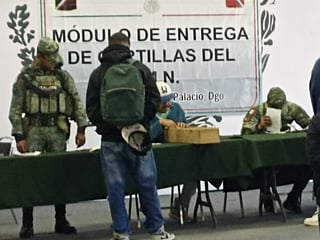 Invitan a los jóvenes en Gómez Palacio a obtener su cartilla militar 